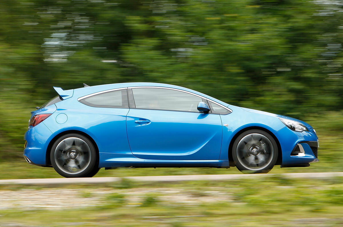 The 276bhp Vauxhall GTC VXR