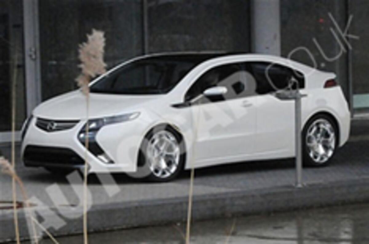 Vauxhall Ampera undisguised