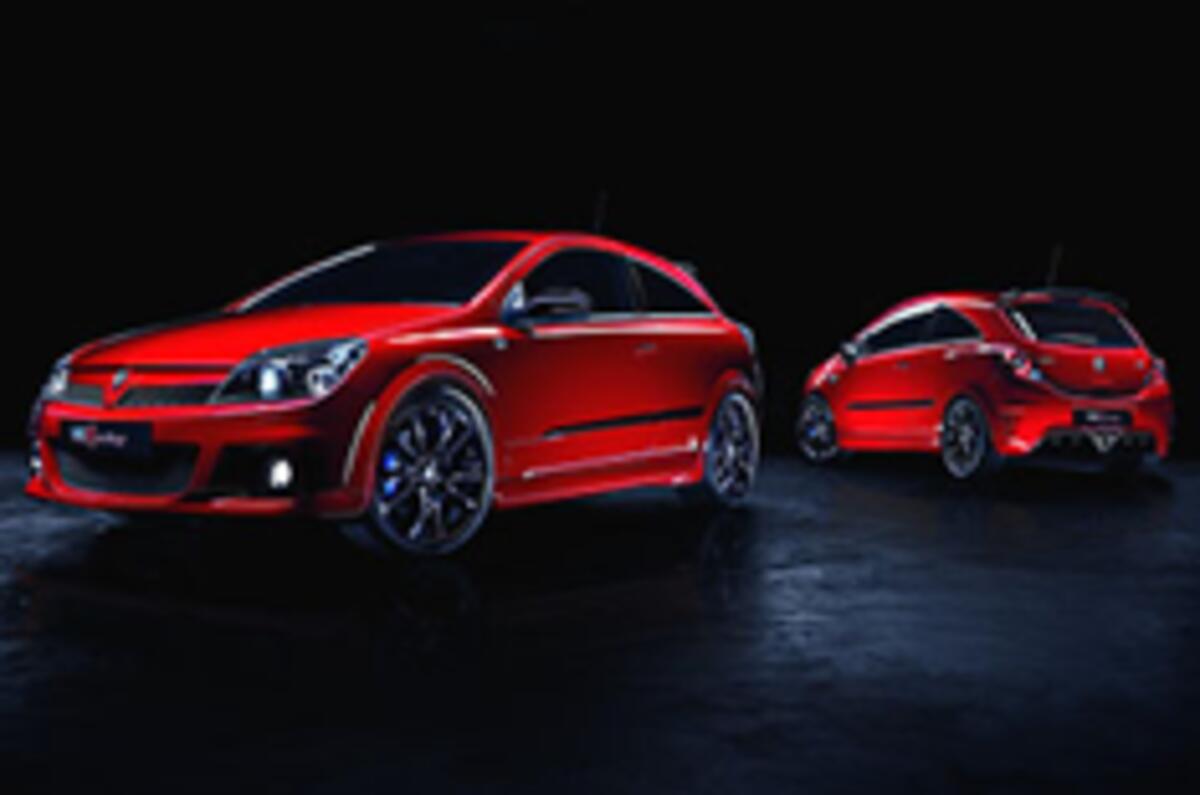 Vauxhall reveals limited-run VXRs