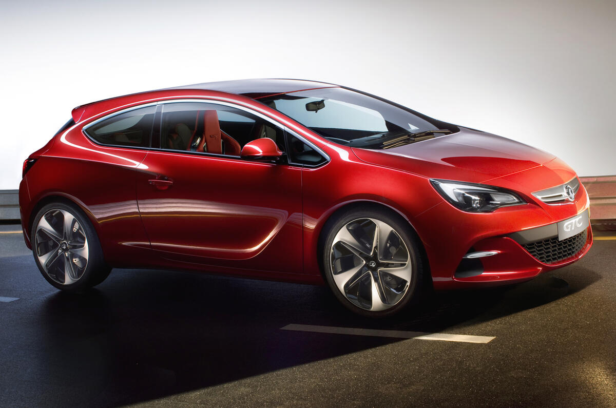 Paris motor show: Vauxhall Astra GTC