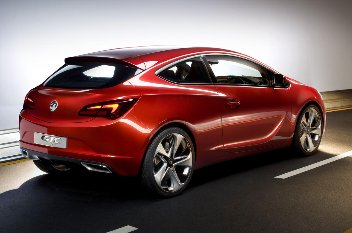 Paris motor show: Vauxhall Astra GTC