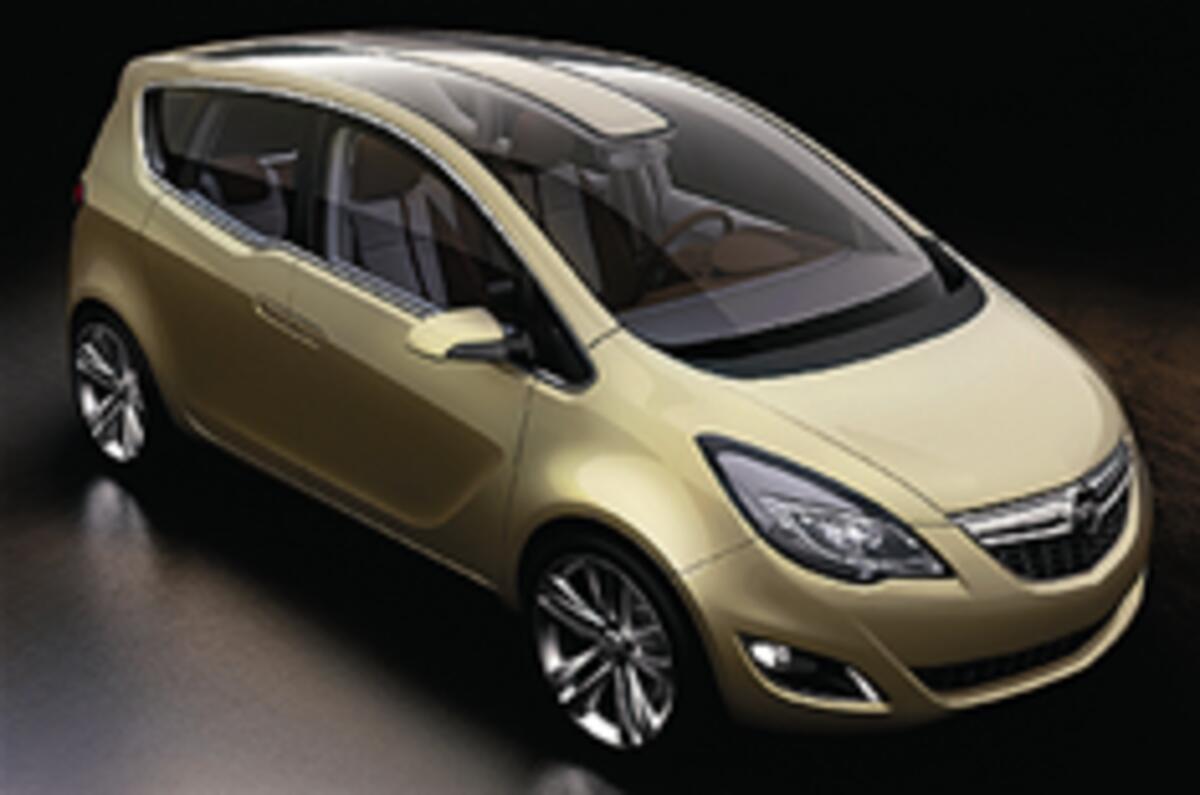 More flexibility for new Meriva