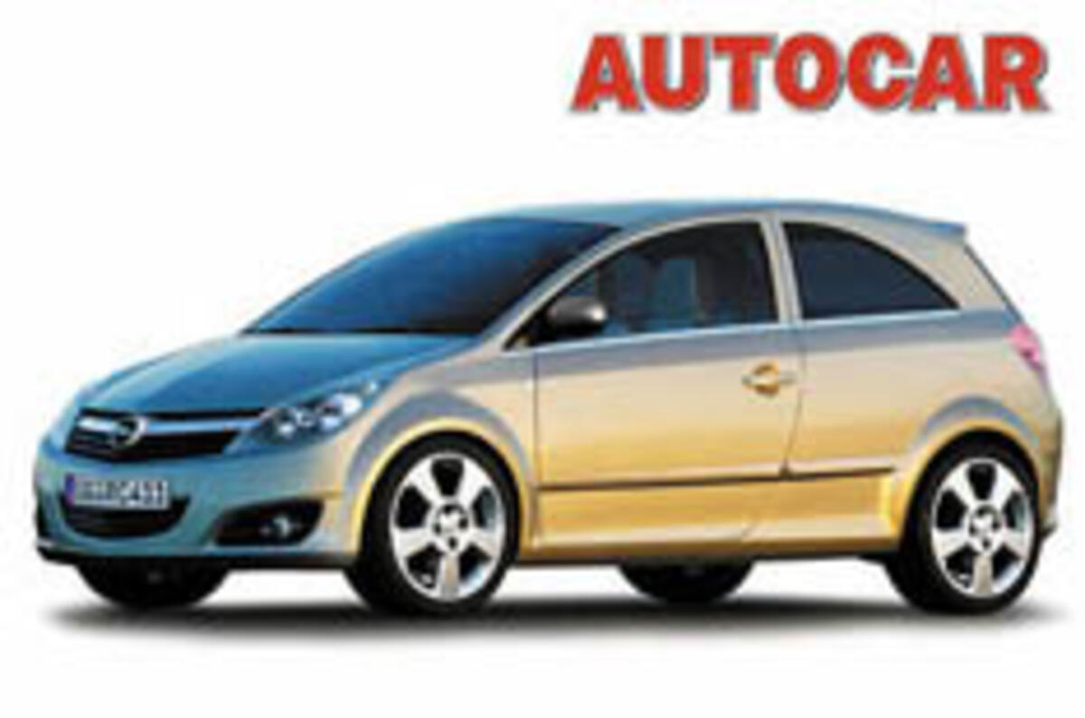 Coupé looks for next Corsa