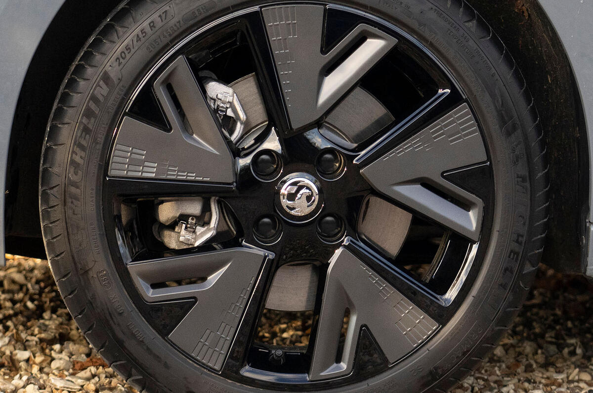 vauxhall corsa electric review 2023 04 wheel