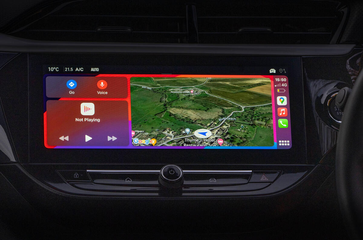 vauxhall corsa electric review 2023 16 maps