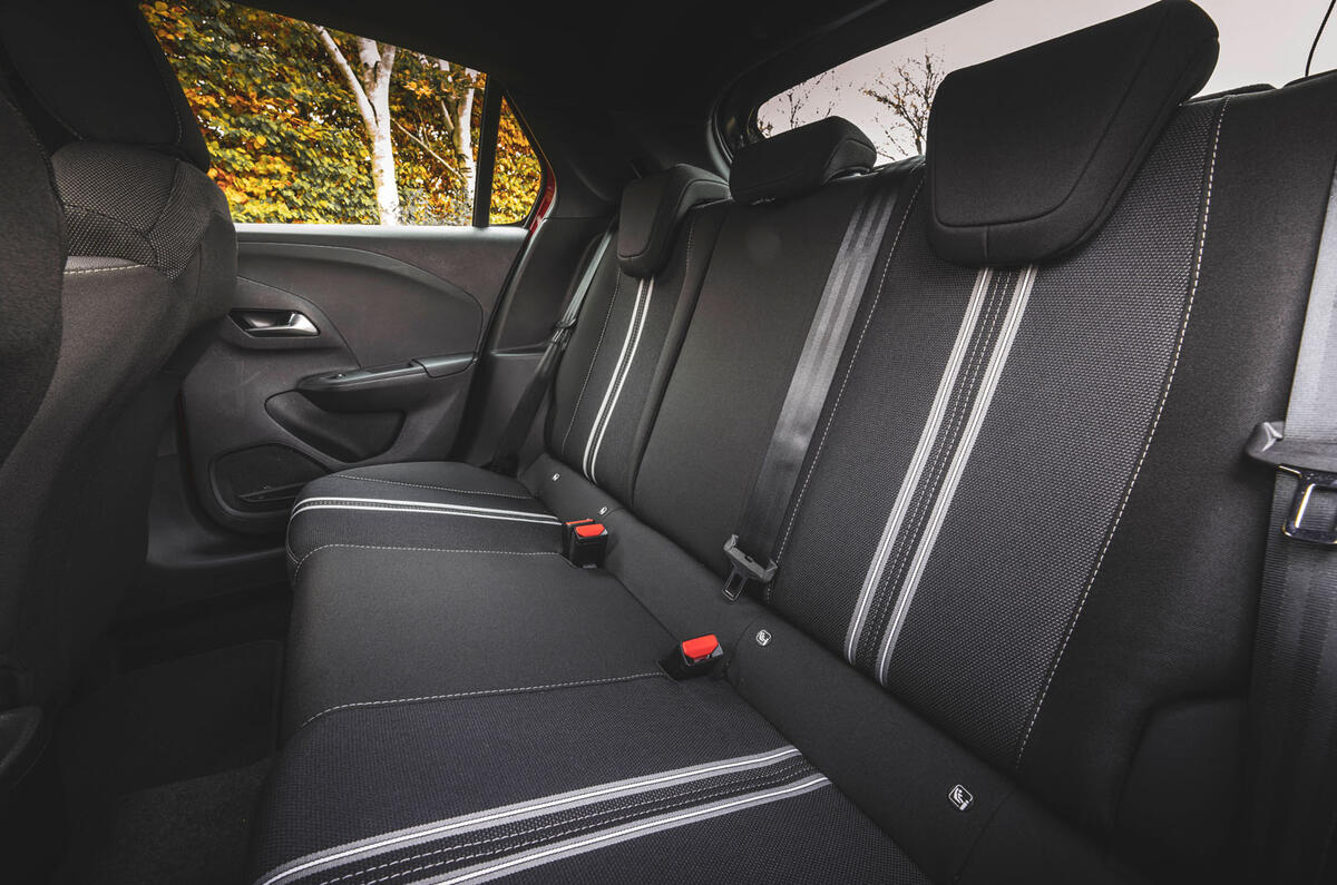 vauxhall corsa review 2023 08 back seats
