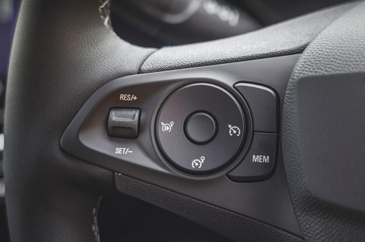vauxhall corsa review 2023 11 steering wheel buttons