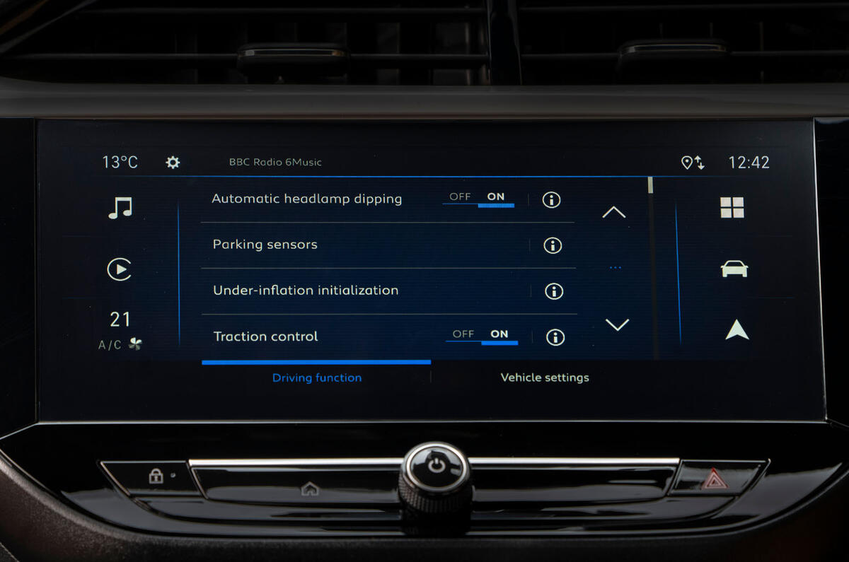 vauxhall corsa review 2023 15 settings