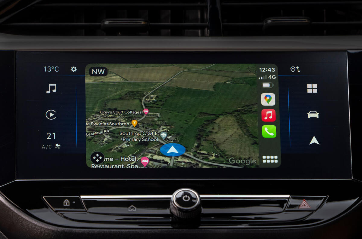 vauxhall corsa review 2023 16 maps infotainment