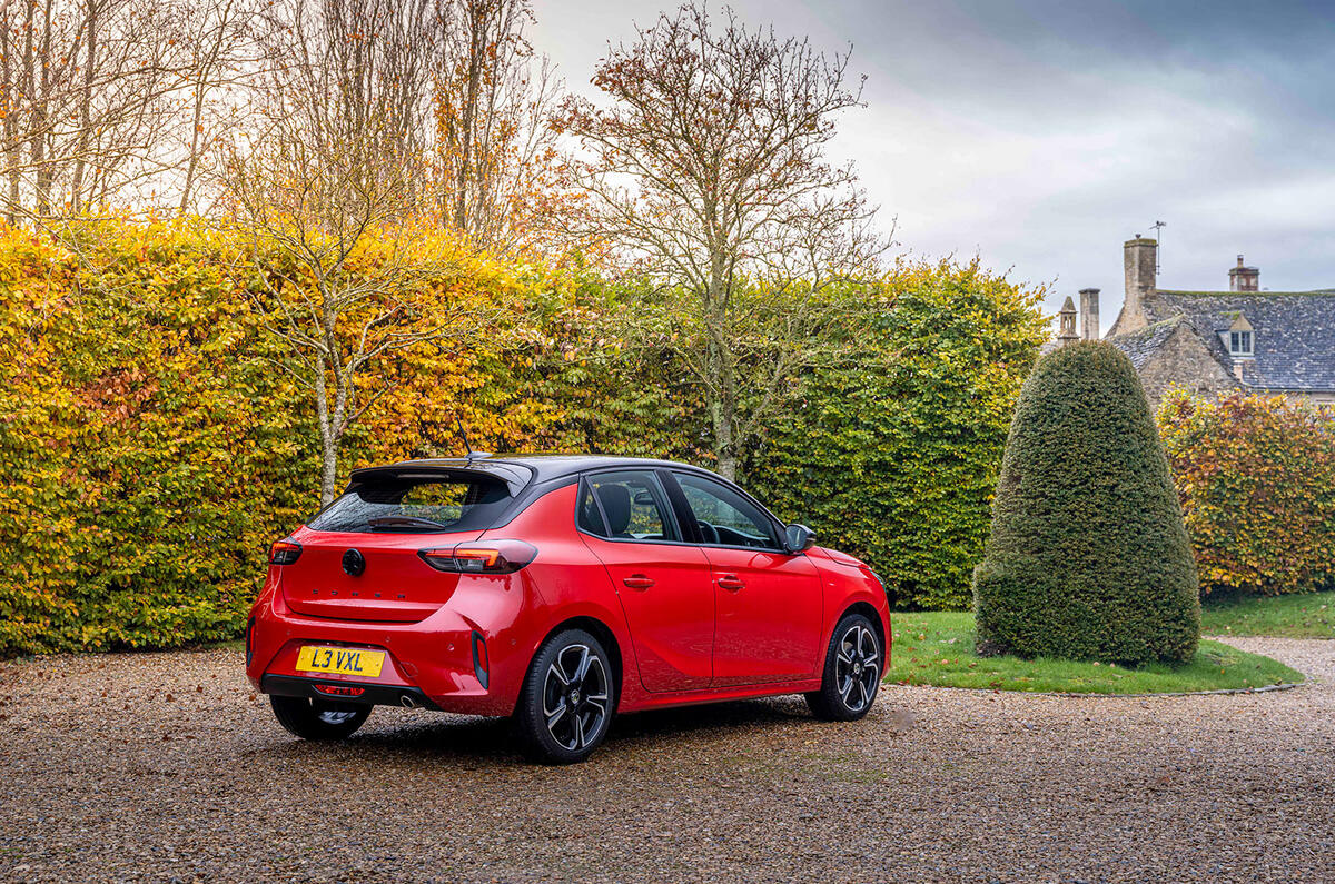 vauxhall corsa review 2023 23 static rear