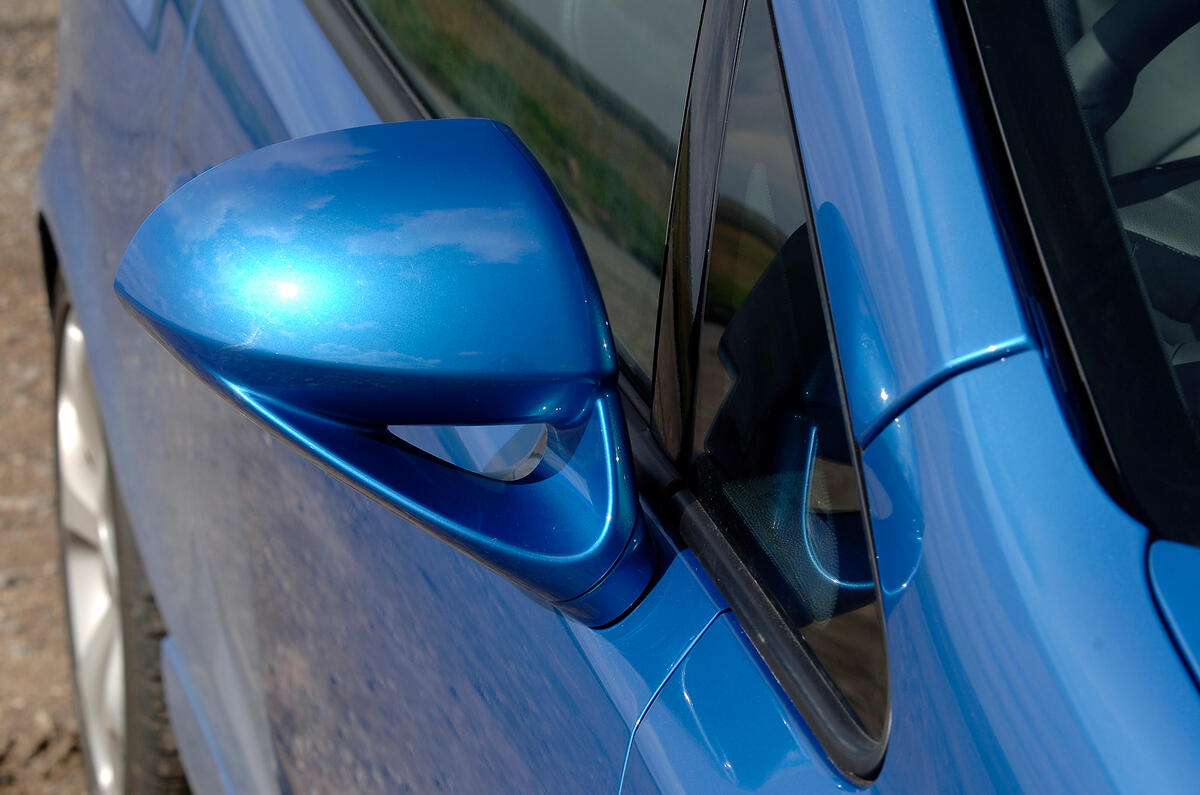 Vauxhall Corsa VXR wing mirror