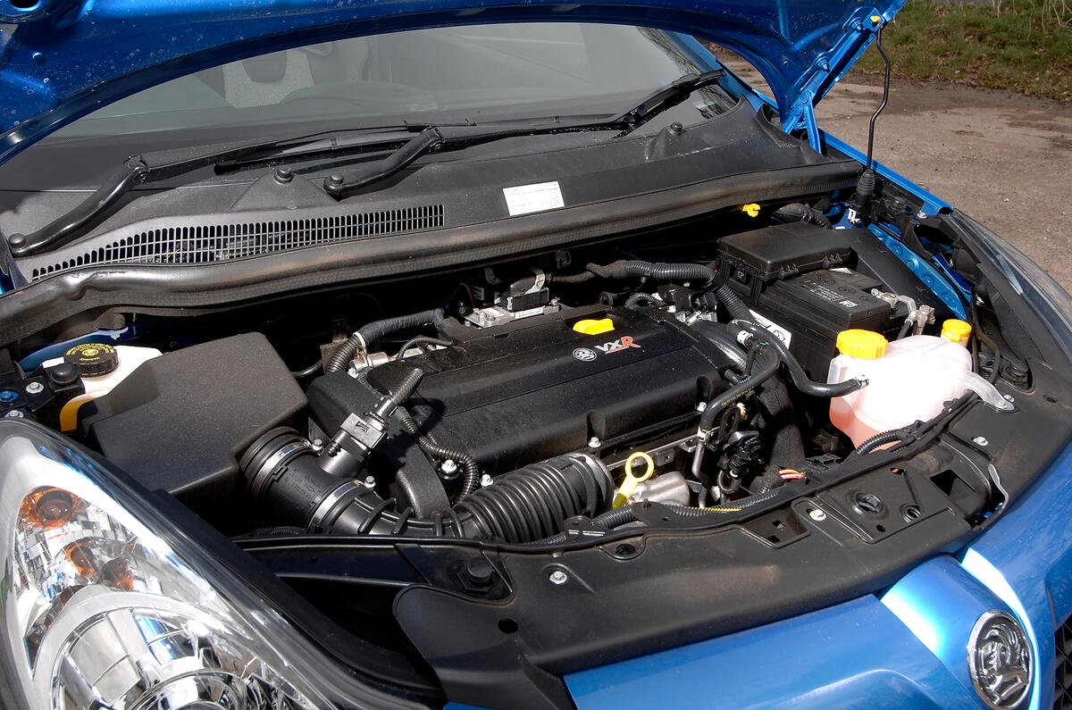 1.6-litre Vauxhall Corsa VXR engine