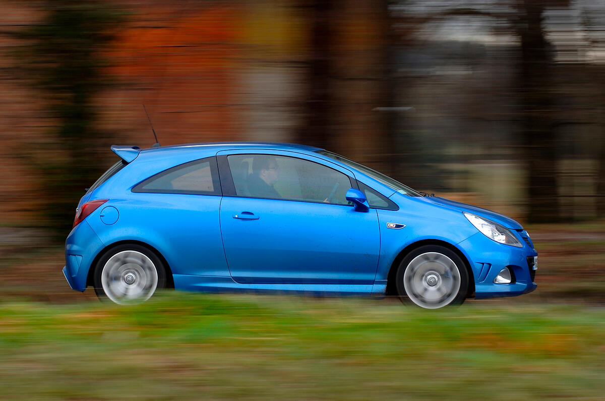 The 192bhp Vauxhall Corsa VXR