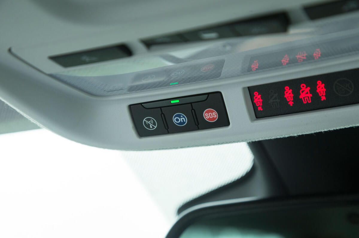 Vauxhall Crossland X OnStar system