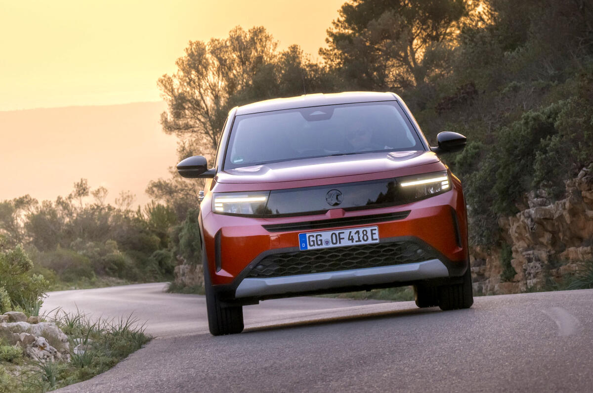 Vauxhall Frontera Electic review 2024 16 front on Vauxhall Frontera Electic review 2024 16 front on