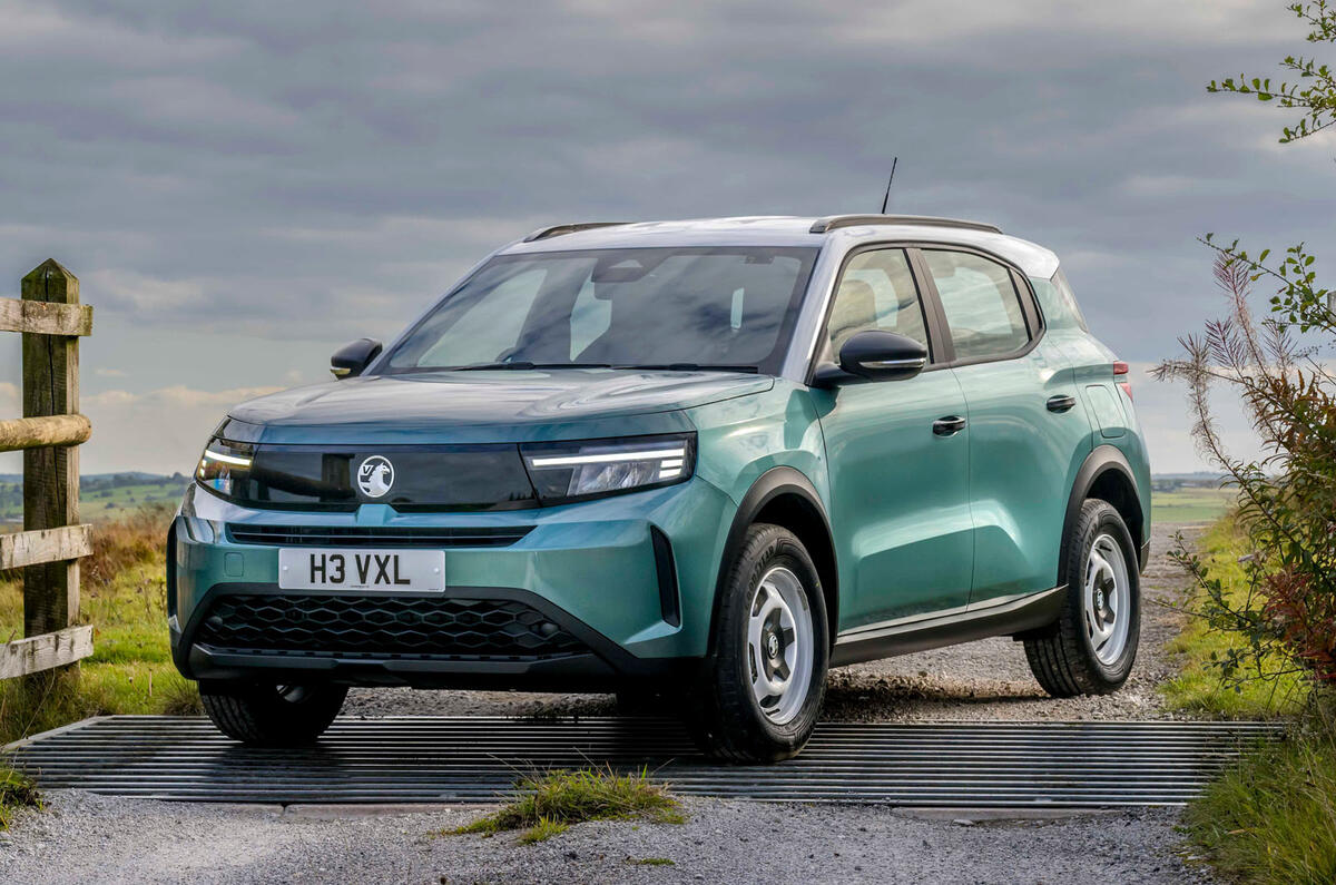 Vauxhall Frontera Hybrid country front quarter static