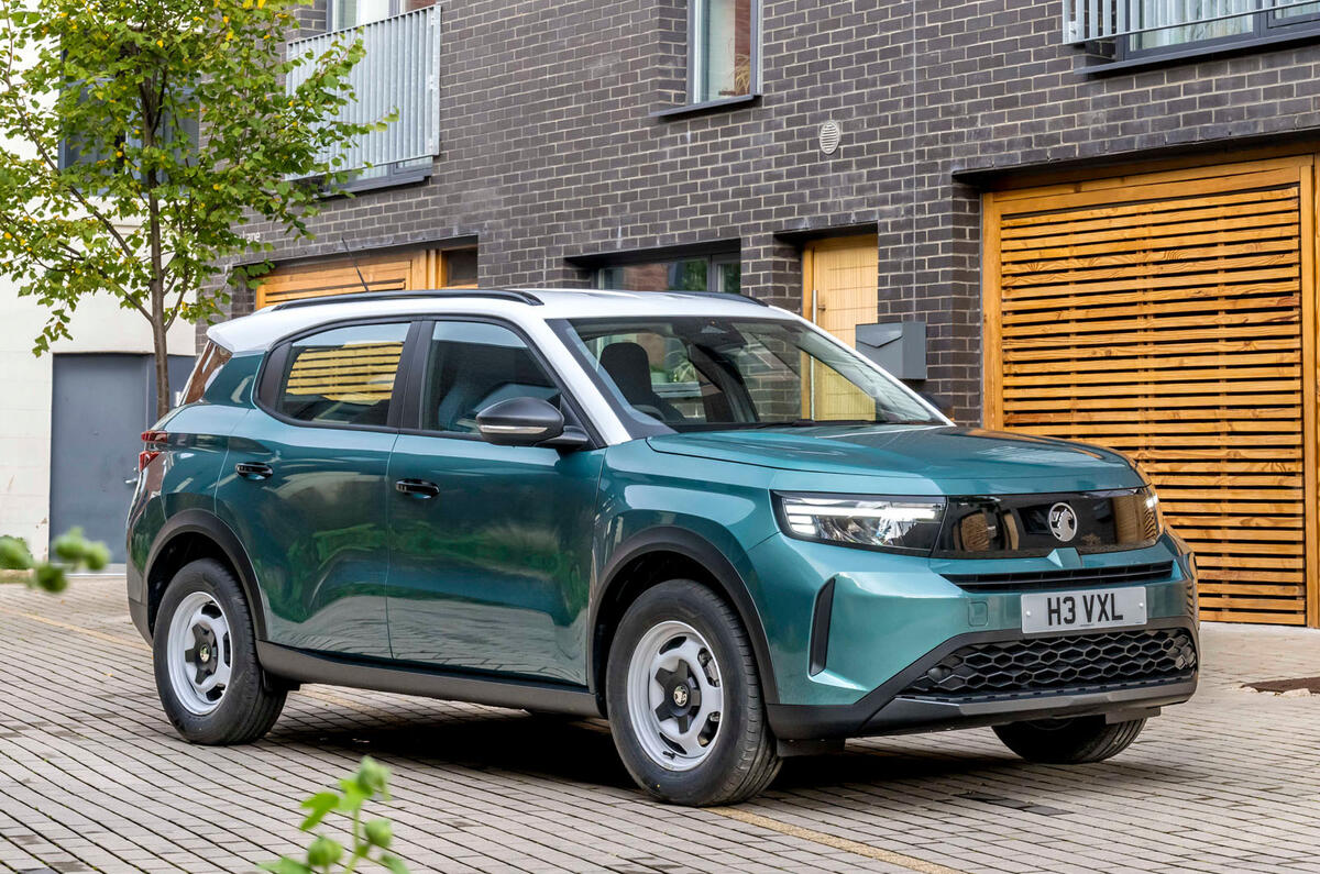 Vauxhall Frontera Hybrid front quarter static