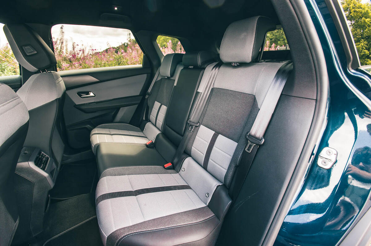 Vauxhall Grandland review 2025 020 back seats Vauxhall Grandland review 2025 020 back seats
