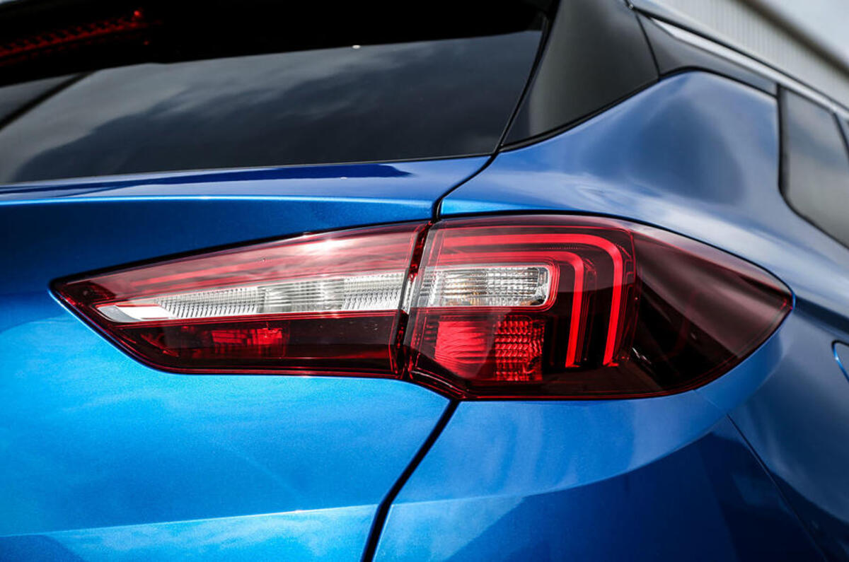Vauxhall Grandland X rear lights