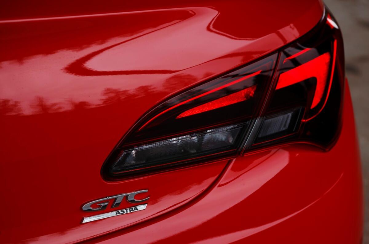 Vauxhall GTC rear lights