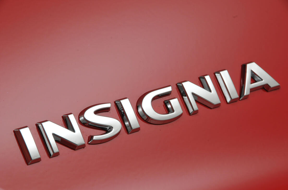 Vauxhall Insignia badging