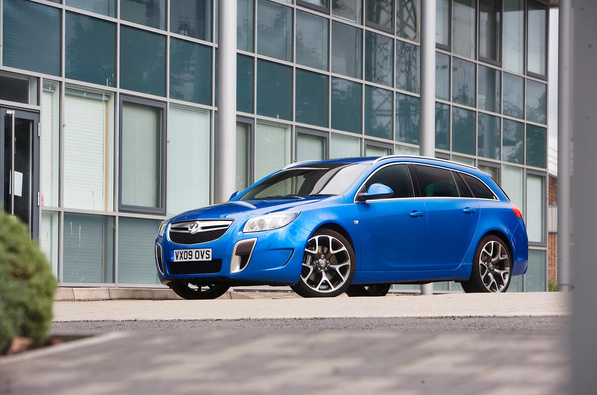 A compelling and comfortable fast estate that moves the brand on 4 star Vauxhall Insignia VXR