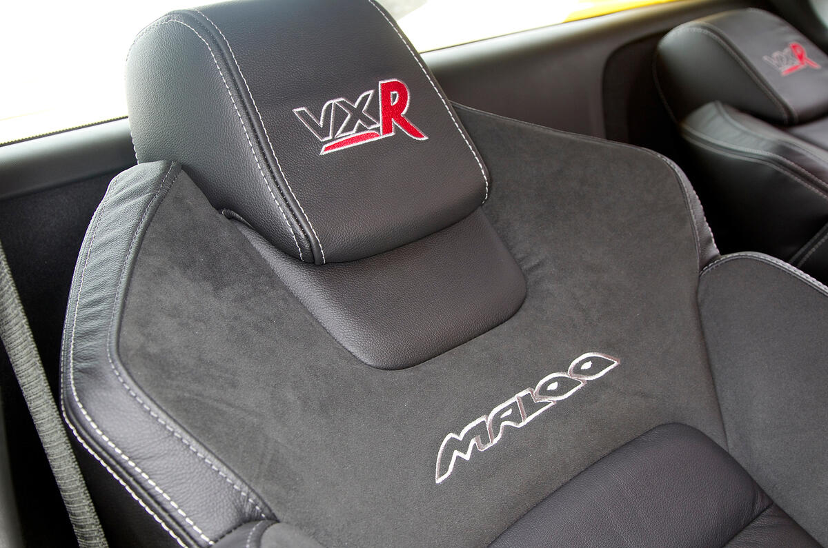Vauxhall VXR8 Maloo Recaro seats