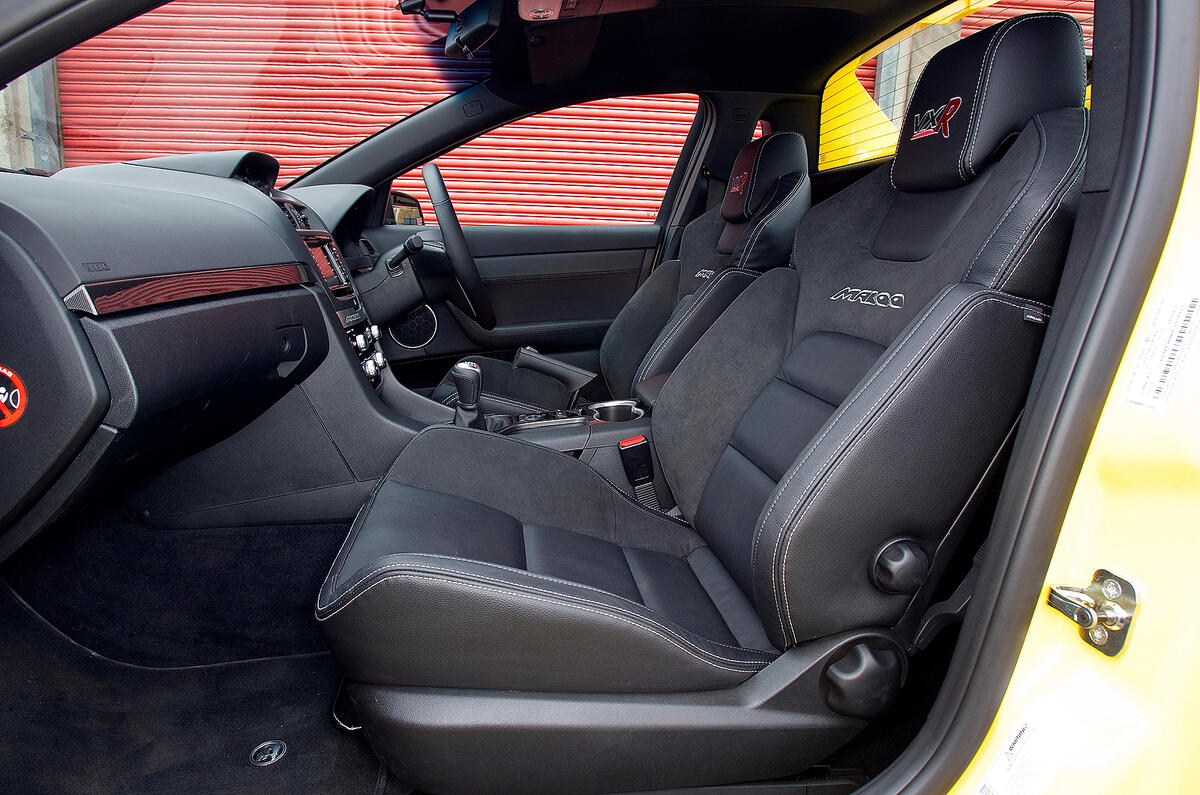 Vauxhall VXR8 Maloo interior