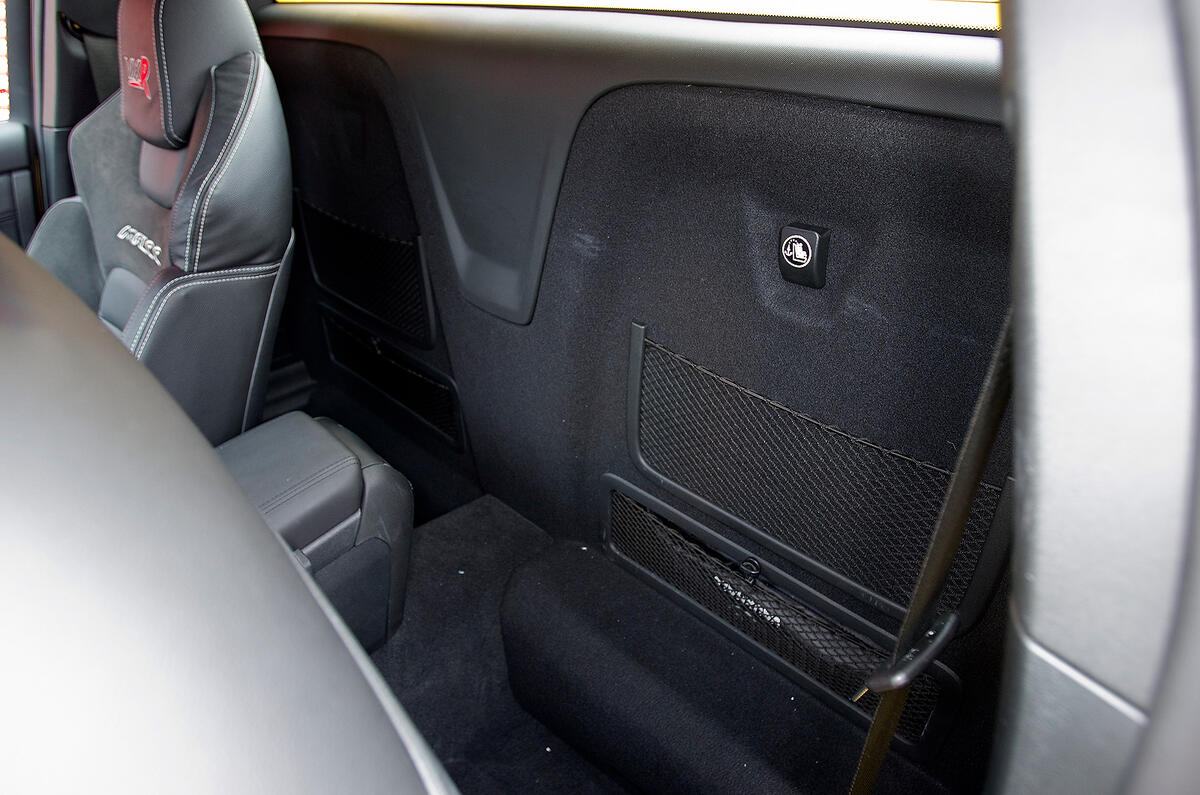 VXR8 Maloo rear seat space