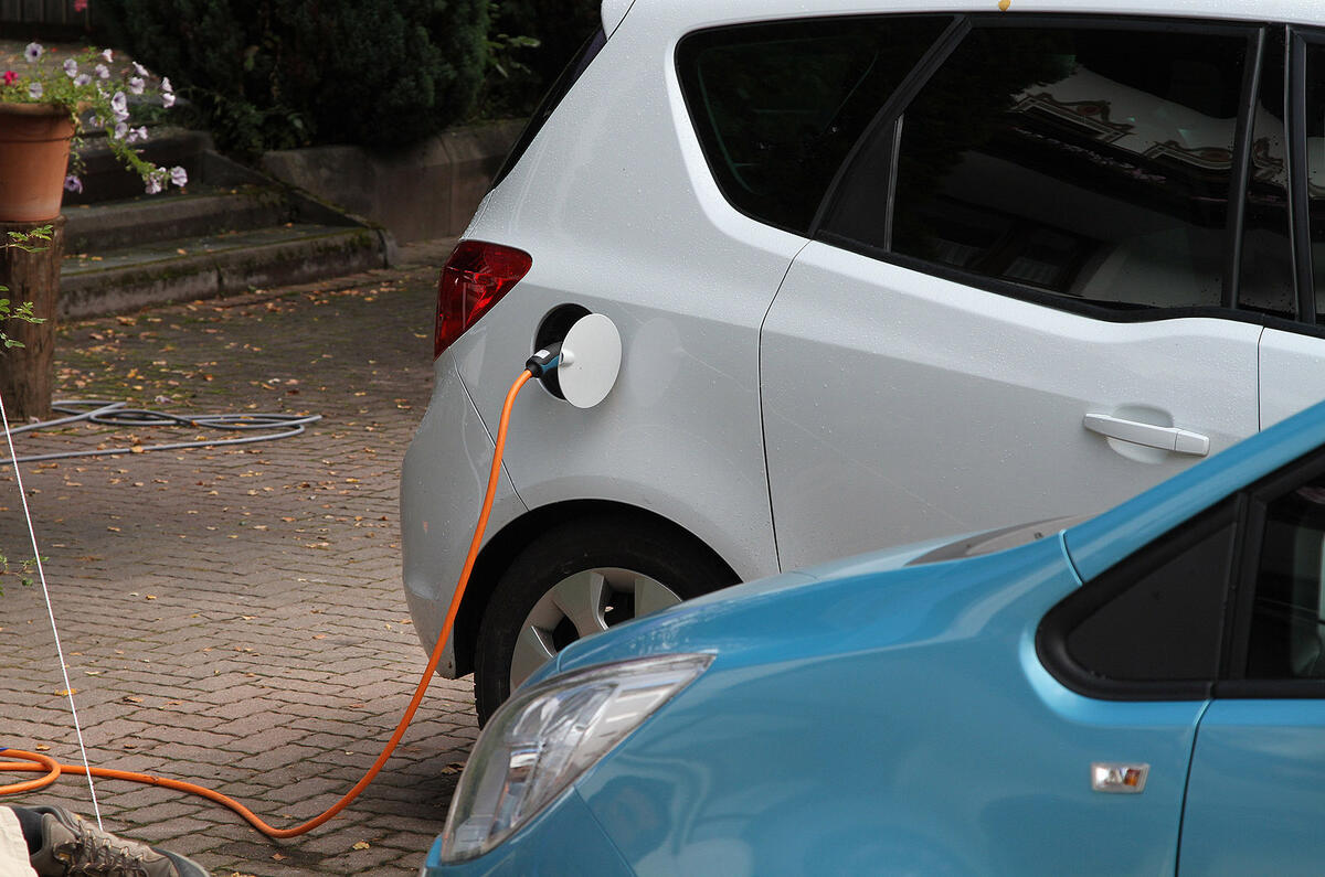 Electric Vauxhall Merivas spied