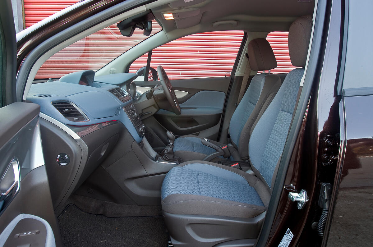 An inside look in the Vauxhall Mokka