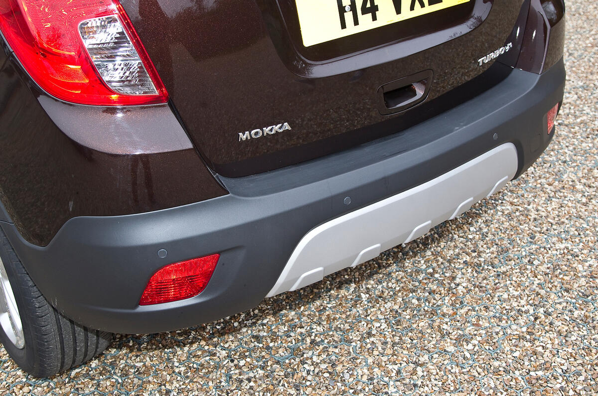 The Vauxhall Mokka is available with a Flex-Fit bike carrier