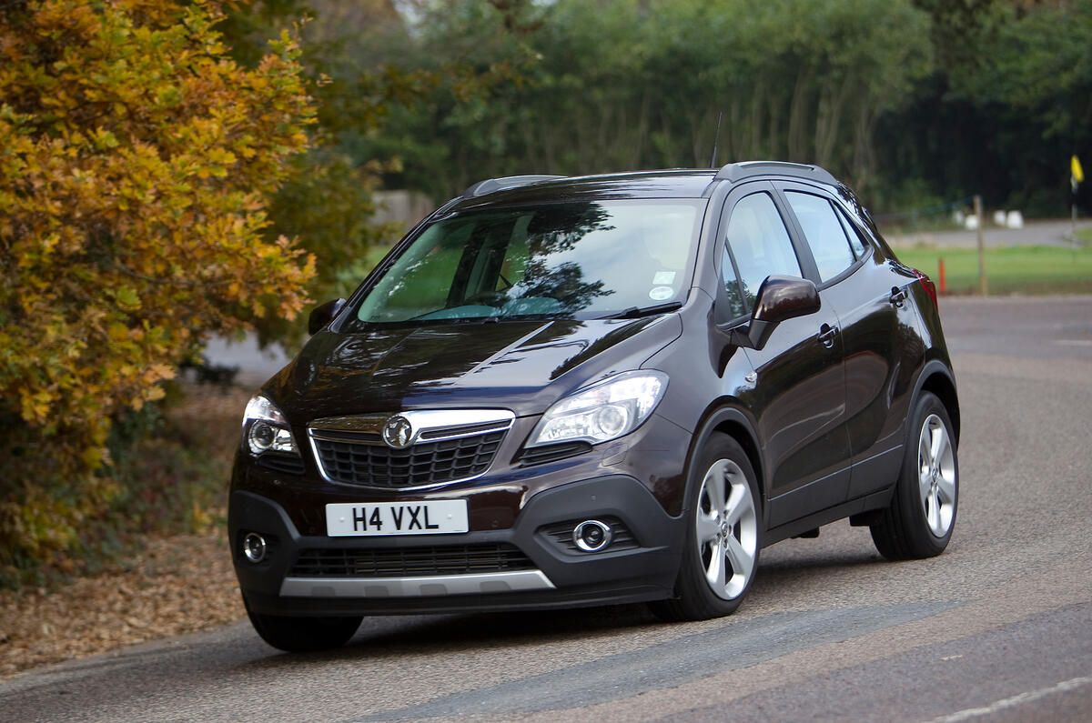 The Vauxhall Mokka's technology allows it corner on a tidy line