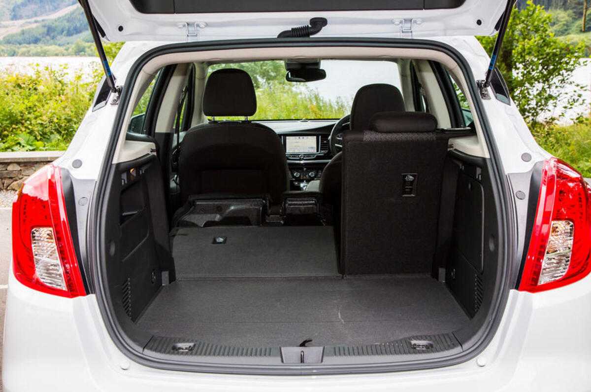 Vauxhall Mokka X boot space
