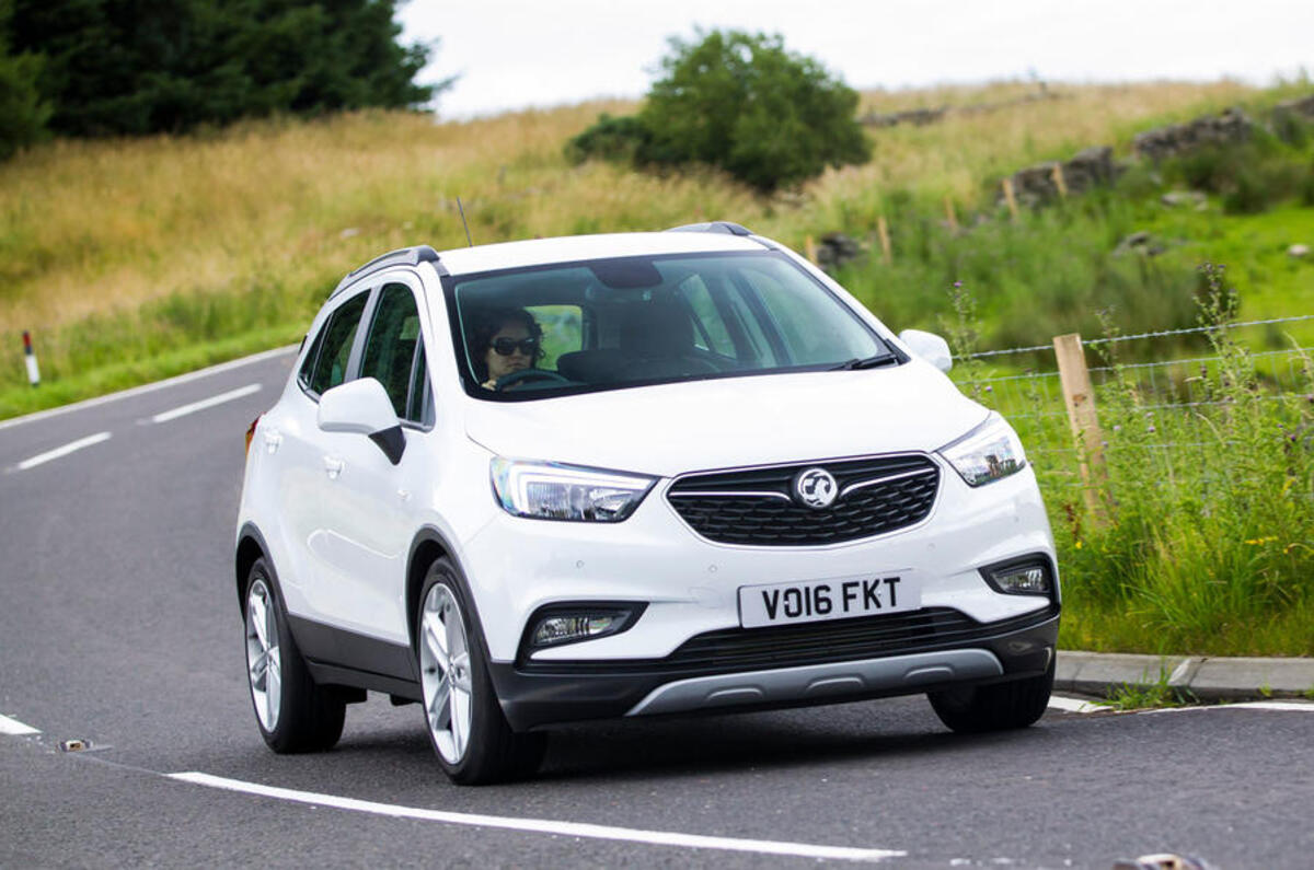 Vauxhall Mokka X cornering
