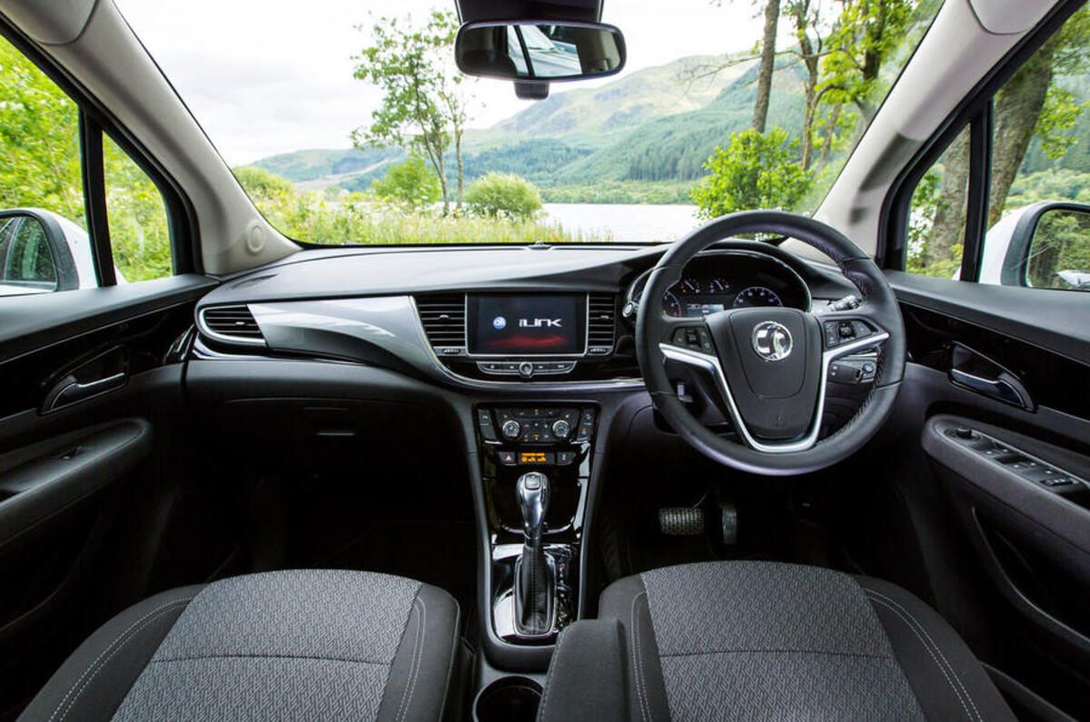 Vauxhall Mokka X dashboard