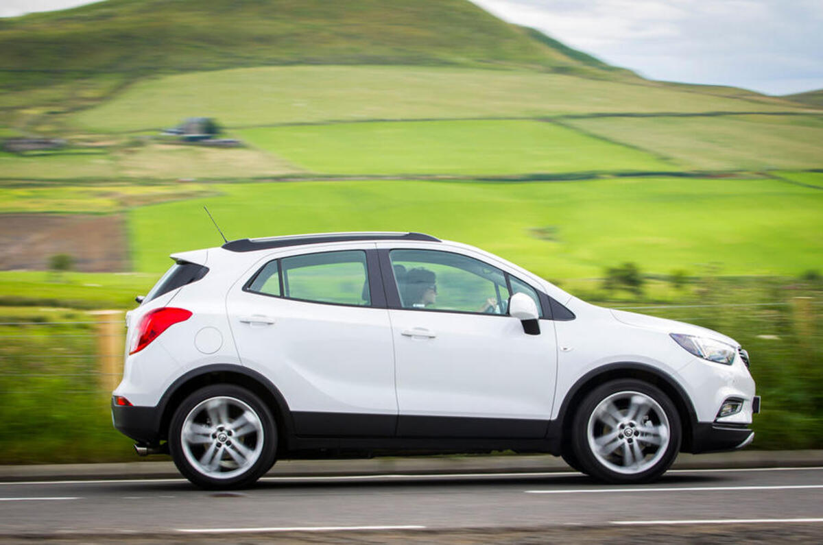 Vauxhall Mokka X side profile