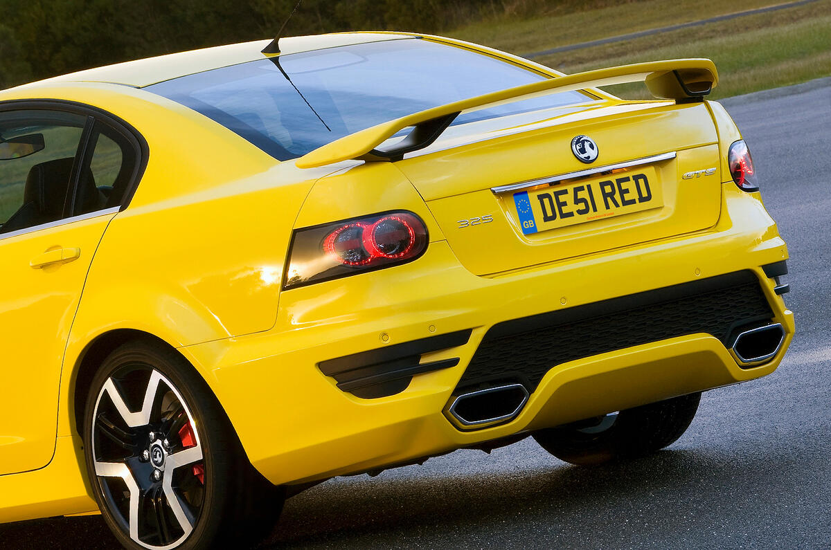 Vauxhall VXR8 rear end