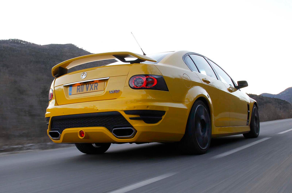 Vauxhall VXR8 rear quarter