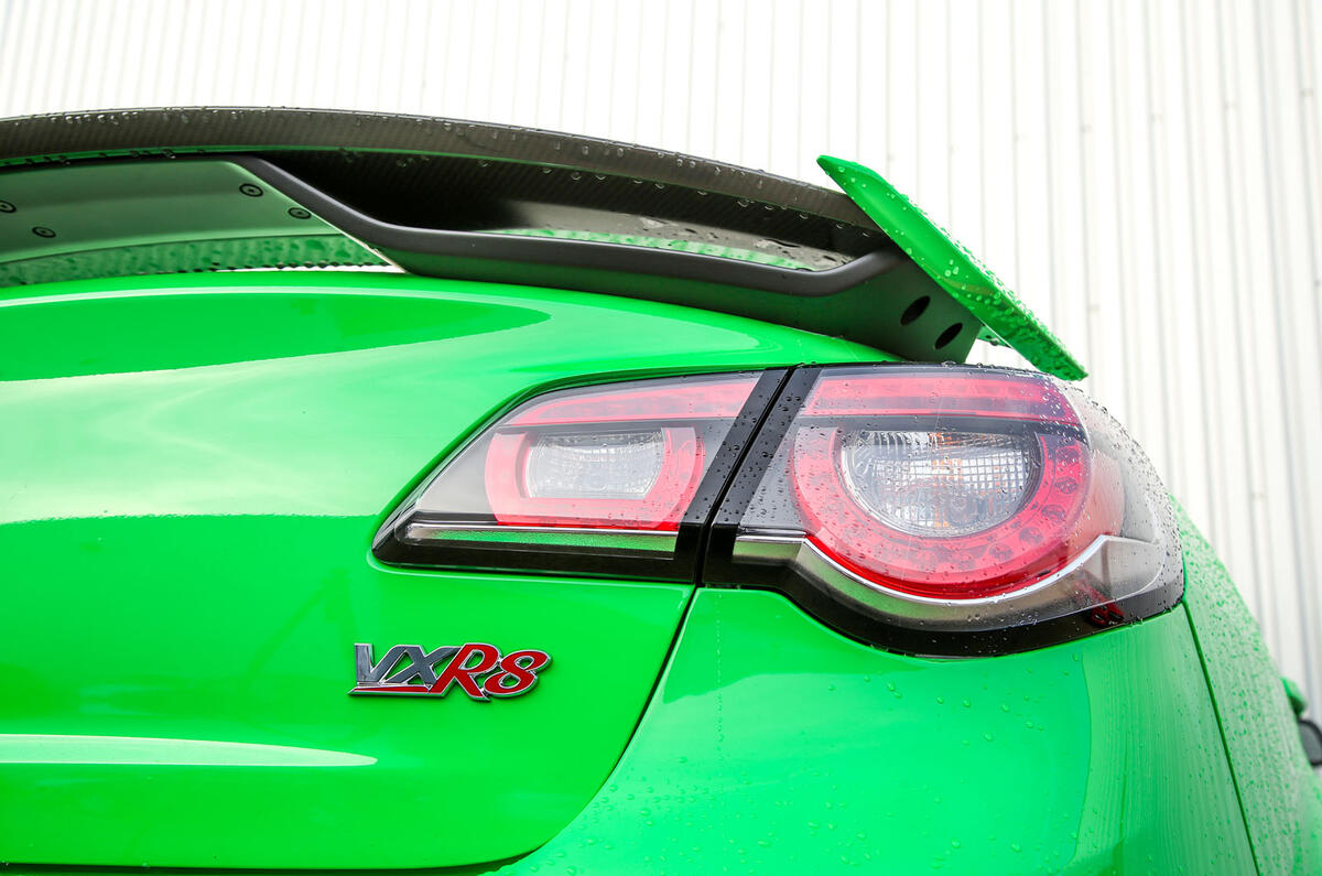 Vauxhall VXR8 GTS-R badging