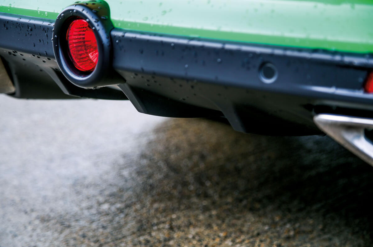Vauxhall VXR8 GTS-R rear diffuser