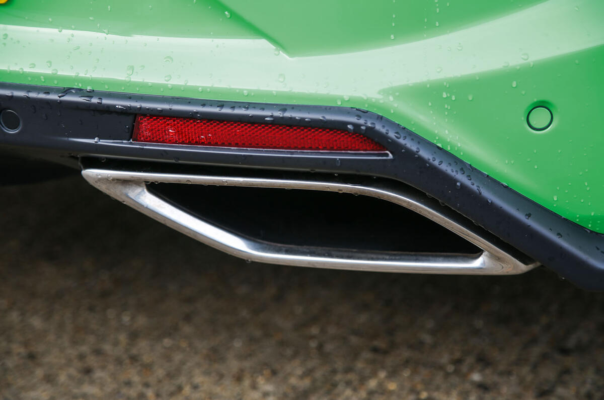 Vauxhall VXR8 GTS-R rear exhaust