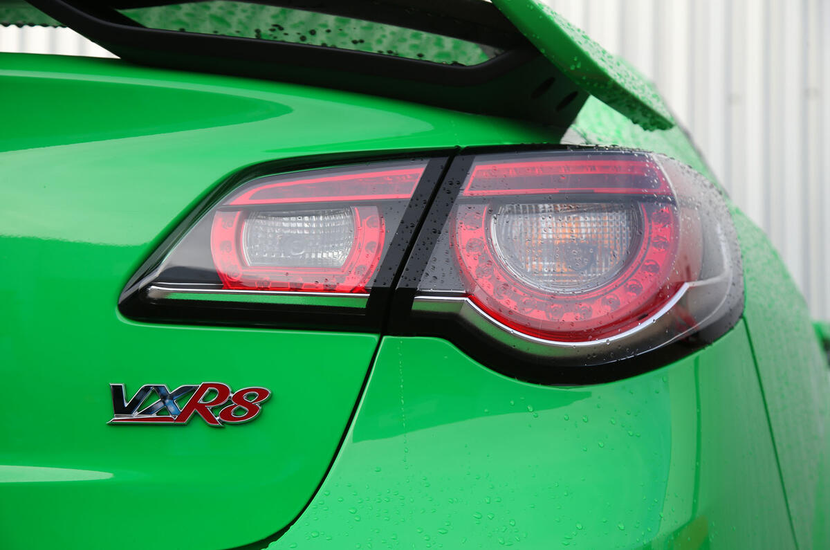Vauxhall VXR8 GTS-R rear light