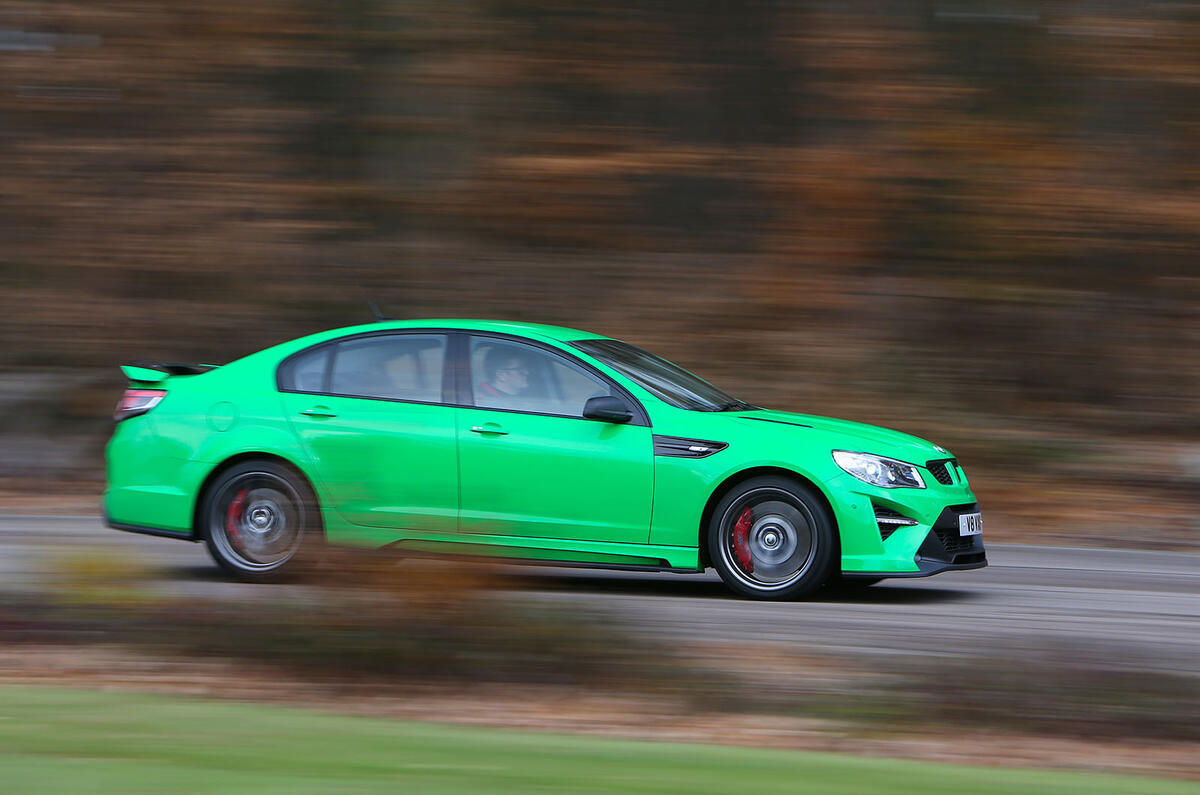 Vauxhall VXR8 GTS-R side profile