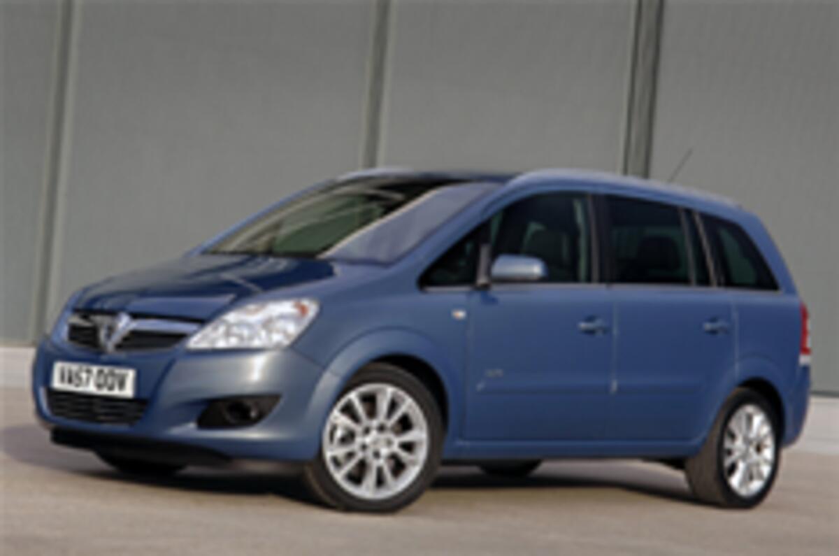 Vauxhall Zafira gets a facelift