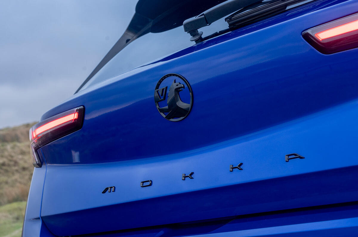 Vauxhall Mokka Electric badge Vauxhall Mokka Electric badge