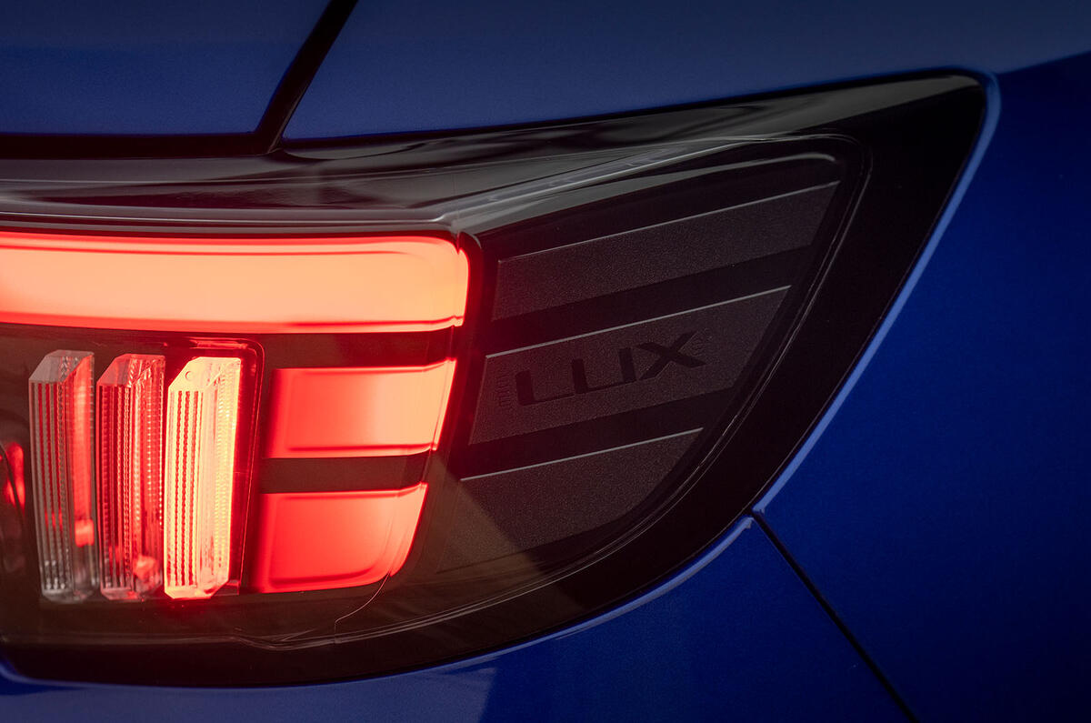 Vauxhall Mokka Electric rear light Vauxhall Mokka Electric rear light
