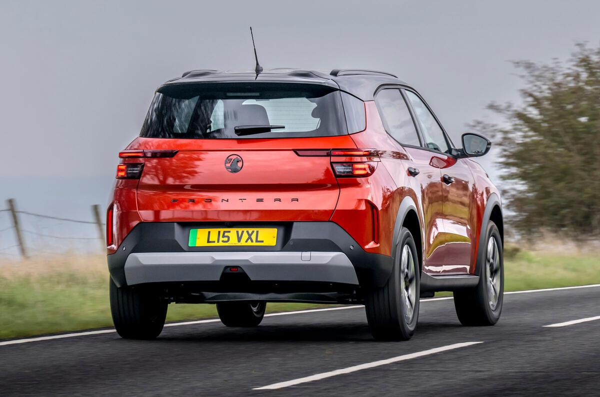 Vaxuhall Frontera Electric rear quarter tracking Vaxuhall Frontera Electric rear quarter tracking