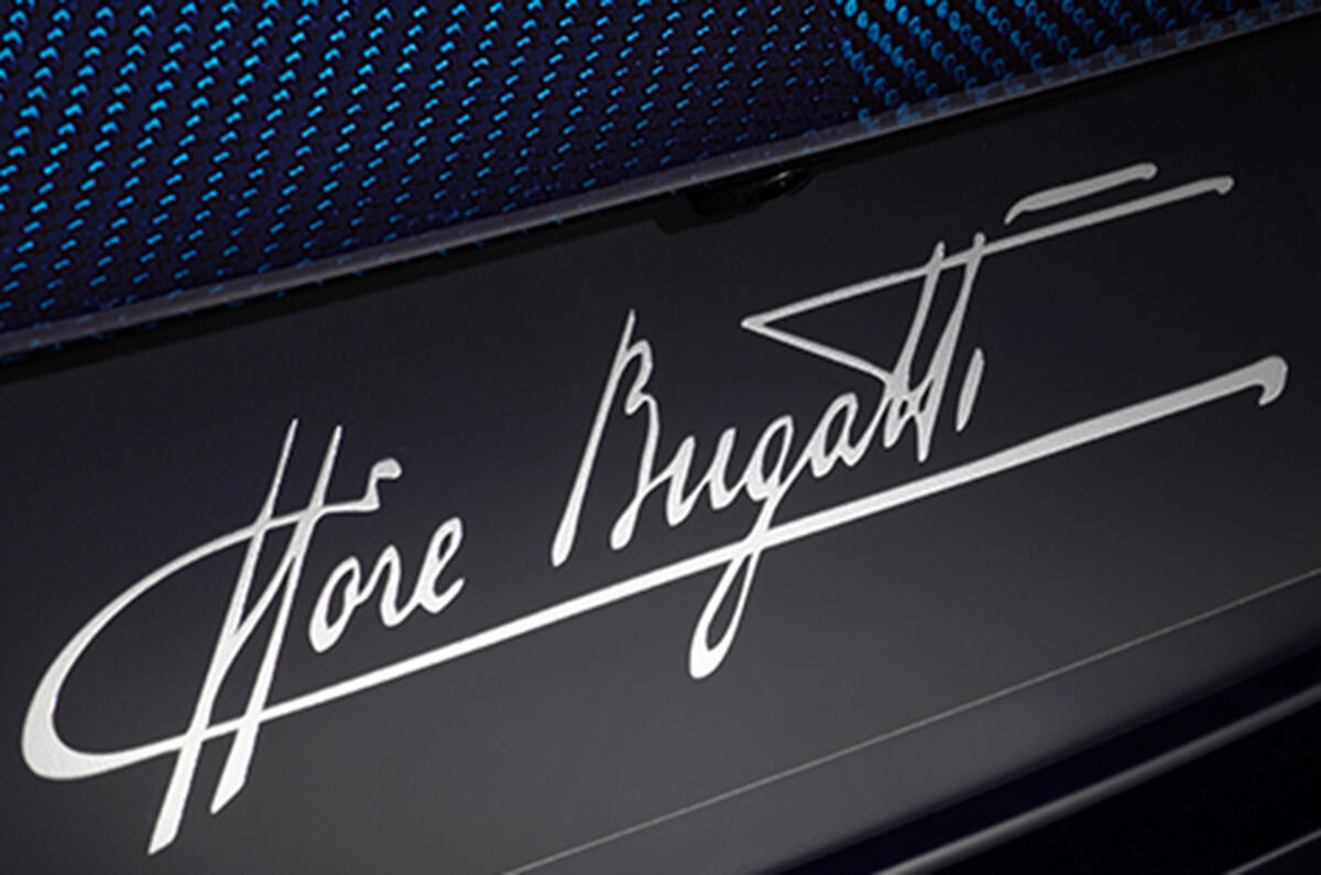 Bugatti reveals final Veyron Legend ahead of Pebble Beach debut Bugatti reveals final Veyron Legend ahead of Pebble Beach debut