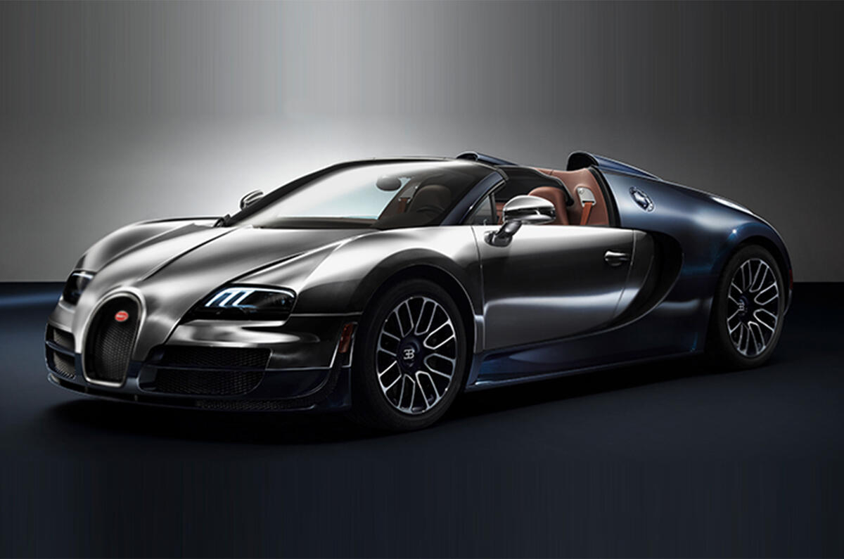 Bugatti reveals final Veyron Legend ahead of Pebble Beach debut